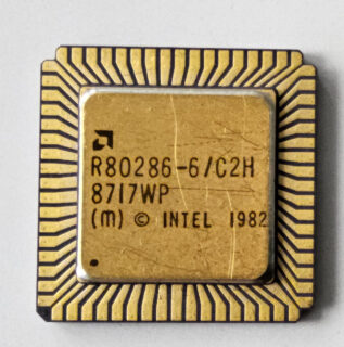 Zum Artikel "Neuzugang: Mikroprozessor AMD R80286, Gehäuse LCC"